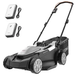 Litheli 18-INCH 40V Brushless Lawn Mower For Garden Yards, Lightweight Cordle.... Fixed Price $294.47.