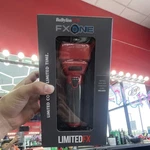 Babyliss Pro Fxone Limitedfx Red Cordless Rechargeable Foil Head Facial Shaver. Fixed Price $160.00.