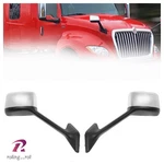 New Chrome Hood Mirror Compatible With International LT625 Truck Left + Right. Fixed Price $136.69.