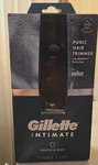 Gillette Intimate Pubic Hair Trimmer Waterproof Cordless W/ Guards -new (4669). Fixed Price $26.00.