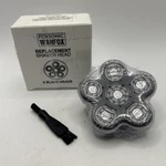New Sealed Wahfox Foxsonic Upgraded 6 Blade Head Shaver Electric Razor Replacmen. Fixed Price $19.99.