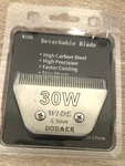 Dodaer Detachable Pet Dog Grooming Blade High Carbon Steel Size 30W 0.5MM. Fixed Price $15.00.