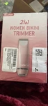 Bluefair Cordless Pink Body Hair Trimmer 2IN1 Women Bikini Shaver. Fixed Price $10.99.
