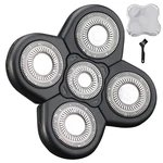Hontec 5 Blades Electric Shaver Replacement Heads Count (pack Of 1), Black. Fixed Price $23.99.