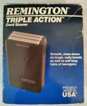 Remington Triple Action Electric Shaver PM-750 Corded 3 Heads Usa Vintage 1992. Fixed Price $24.68.
