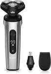 Sweetlf 3 In 1 Electric Razor For Men Metal Body 5D Rotary Shaver. Fixed Price $114.99.