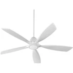 Quorum Holt 1 Ceiling Fan, Studio White 66565-8. Fixed Price $436.80.