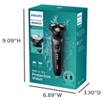 Philips Norelco 5000 Series Aquatouch Wet & Dry Electric Shaver S5966/96 Black. Fixed Price $61.60.