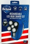 Barbasol Rechargeable Lcd 5 Head Wet/dry Electric Shaver With Stainless Blades. Fixed Price $34.90.