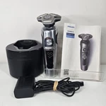 Philips Norelco S9000 Prestige Senseiq Wet Dry Shaver Charger &quick Clean Pod. Fixed Price $89.99.