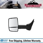 Tow Mirror Manual Textured Black Driver Left Lh For Gm Cutaway Van Box Truck. Fixed Price $299.95.