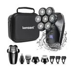 Kensen 7D Head Shaver, 5 In 1 Bald Shavers For Men, Electric Razor .... Fixed Price $78.97.
