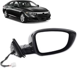 Dasbecan Passenger Side Door Mirror Compatible With 3PINS-RIGHT, Black. Fixed Price $60.84.