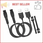 Benaces 3FT Shaver Charger Cord, 2 Pack 5V Electric Usb Charging Cable,. Fixed Price $12.22.