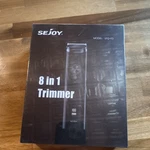 Sejoy 8 In 1 Trimmer LFQ-F3 Black Rechargeable Cordless Waterproof For Face Body. Fixed Price $14.99.