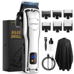 Suprent Cordless Hair Clippers For Men Professional Cutting Silver. Fixed Price $57.11.