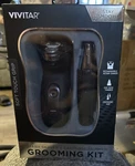 Vivitar Model PG-0204 Rotary Shaver & Ear Nose Trimmer Grooming Kit Rechargeable. Fixed Price $14.95.