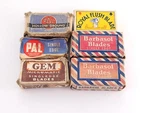 Vintage Single Edge Razor Blade Lot - Barbasol Gem Pal Royal Flush. Fixed Price $15.00.