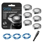 6PACK SH50 Replacement Heads For Series 5000 6000 Shavers Compatible Aquatouch. Fixed Price $18.99.