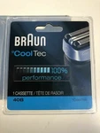 Braun 40B Cooltec Cassette Foil Cutter Shaver 100% Authentic Genuine Oem Sealed. Fixed Price $33.99.