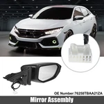 5 Pin Car Right Passenger Side Door Mirror Assembly Black For Honda Civic 16-20. Fixed Price $87.83.