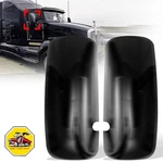 Fits Kenworth T660 T370 T440 T470 T800 Door Mirror Covers Black Pair Left Right. Fixed Price $51.51.