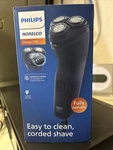 Philips Norelco 1100 Black Electric Shaver Comfortcut Blades 4D Flex Heads. Fixed Price $34.99.