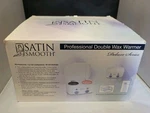 Satin Smooth Double Wax Warmer Deluxe Series Professional Spa Heater New. Fixed Price $75.00.