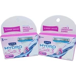 Lot Of 2 Schick Hydro Silk 3 Women Razor Refills-ideal For Bikini-underarm, New. Fixed Price $12.75.