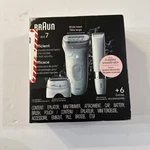 Braun Silk-epil 7 Epilator 3-IN-1 Shave Trim 40 Microgrip Tweezers. Fixed Price $42.00.