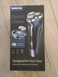 Noahstrong Rechargeable Electric Shaver With Pop-up Trimmer, Led Display, Blue. Fixed Price $29.99.