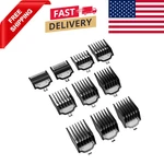Professional For Wahl Clipper Guards Set, 10 Pcs Coded Cutting Guides #3170-400. Fixed Price $18.49.