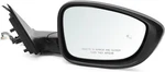 Passenger Side Mirror Assembly Compatible With 7PINS White Right, Black. Fixed Price $109.29.