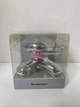 Brookstone Buzz Mini Massager Silver/pink Battery Operated New Open Box. Fixed Price $25.00.