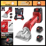 Cordless Horse Grooming Clippers 6-SPEED Heavy Duty With 2 Rechargeable. Fixed Price $288.99.