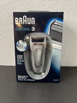 Braun Series 340 Men's Silver Foil Head 3-STAGE Cutting System Electric Shaver. Fixed Price $116.99.