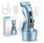 Electric Razor Shaver Women Legs Bikini Trimmer Akunbem - Blue. Fixed Price $6.00.