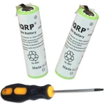 Hqrp 2-PACK 1200MAH Ni-mh Battery For Philips Norelco T970, WS400, WS600. Fixed Price $11.95.