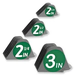 Professional Hair Clipper Combs Guides Set 2.25'' To 2.25-3'', Grey. Fixed Price $27.02.