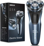 Gdklxl Men's Electric Razor, 5D Floating Head, IPX7 Waterproof, Usb-c Fast Ch.... Fixed Price $27.95.