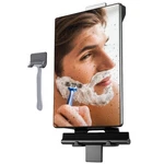 Honeybull Fogless Shower Mirror For Shaving Anti 8"L X 5.5"W, Black. Fixed Price $19.49.