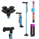 Moodic Walking Cane For And Women, Extended Grip Solid Base Foldable Adju.... Fixed Price $53.16.
