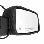 2013 18 Ram 1500 2500 3500 Rt Passenger Mirror - Power Fold Heated Chrome Light. Fixed Price $155.95.