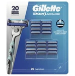 Gillette MACH3 Advanced Razor Blades 20 Refill Cartridges. Fixed Price $31.95.