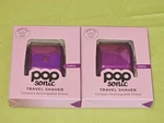Lot 2 Pop Sonic Travel Shaver Compact Rechargeable Foil Razor Purple New In Box. Fixed Price $24.95.