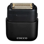 Cocco Impacto Shaver, Hygienic Gold Foil Triple Blade, Black. Fixed Price $69.95.