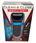 Wahl Clean & Close Rechargeable Electric Wet/dry Men's Black Red Razor Only. Fixed Price $30.00.