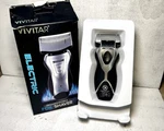 Vivitar Foil Head Rechargeable Men's Electric Shavers. Fixed Price $12.95.