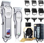 Limural Cordless Hair Clippers Blade Trimmer Kit For Men Electric Head Black. Fixed Price $70.31.