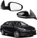 Passenger Side Mirror Compatible With 2019-2024 Kia Forte Power Glass/heate. Fixed Price $79.99.